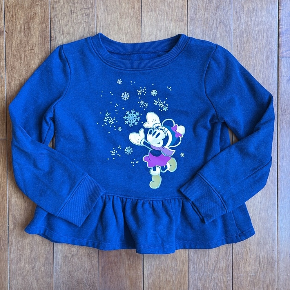 Minnie Mouse Snow Sweatshirt